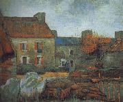 Paul Gauguin Poore farmhouse painting